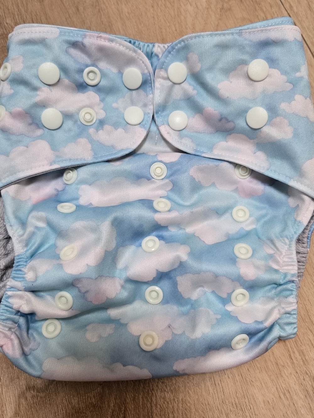 Bray Cloth Co One Size Pocket Cloth Diaper Cloud Print